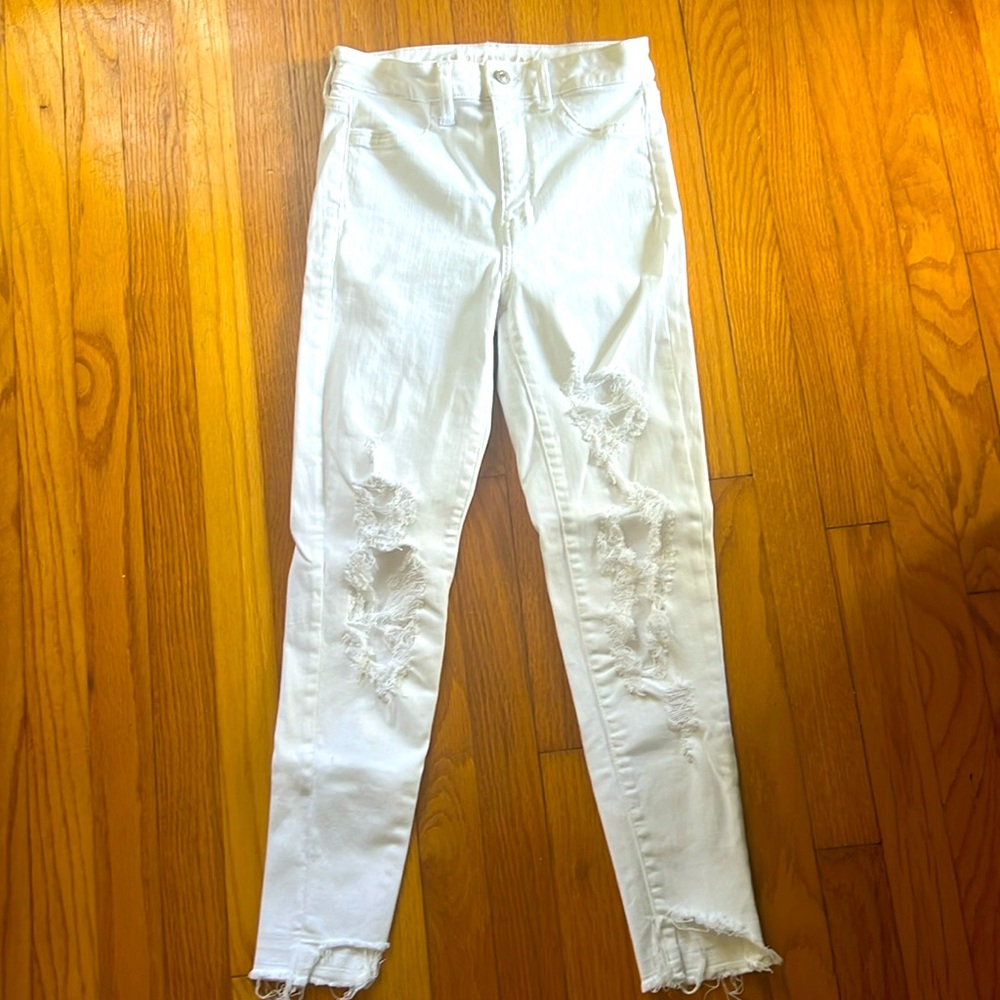 American Eagle Super High Rise Jegging Crop Pants